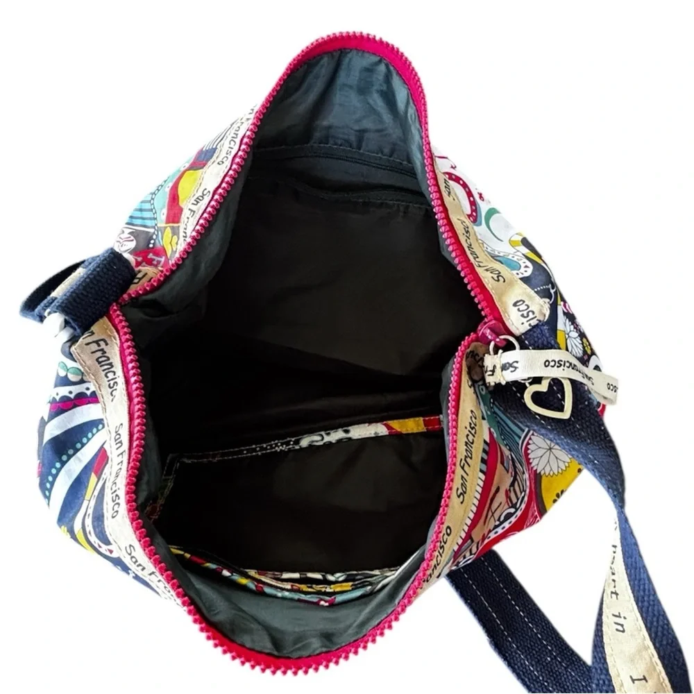 San Francisco Graphic Bag”I left my heart in”San Francisco travel tourist - Picture 6 of 9